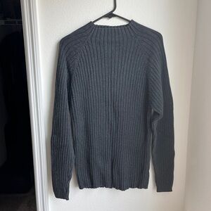 Clear water outfitters grey knit sweater